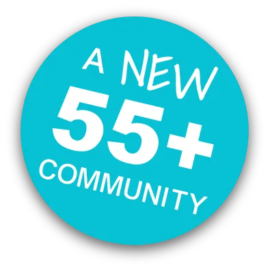 A new 55+ community badge
