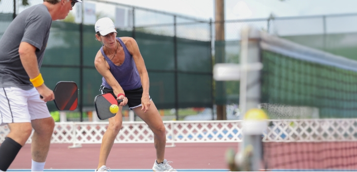 Pickleball
at
Sunrise